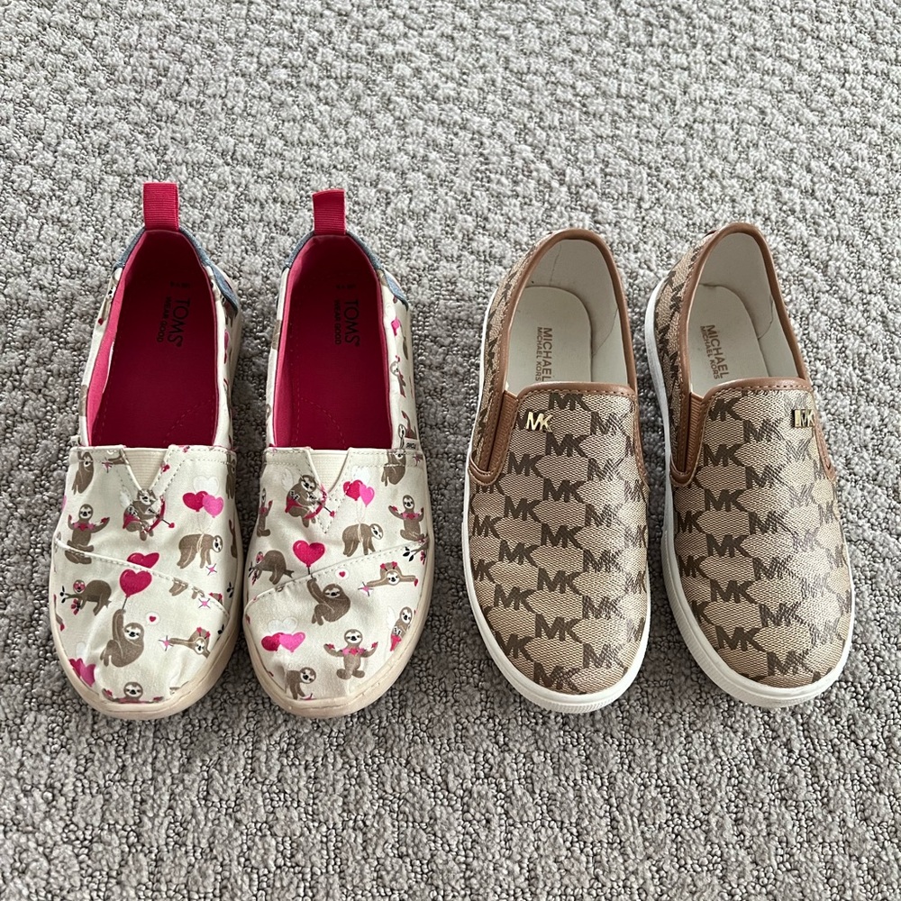 LOTS OF 2 Michael Kors & Toms Kids